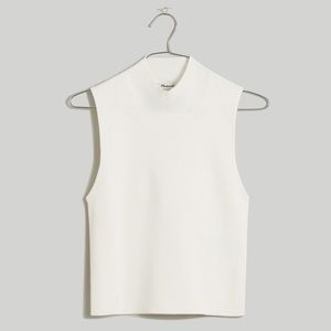 Madewell Signature Mockneck Sweater Tank